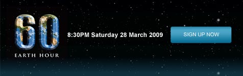 Sign up for Earth Hour